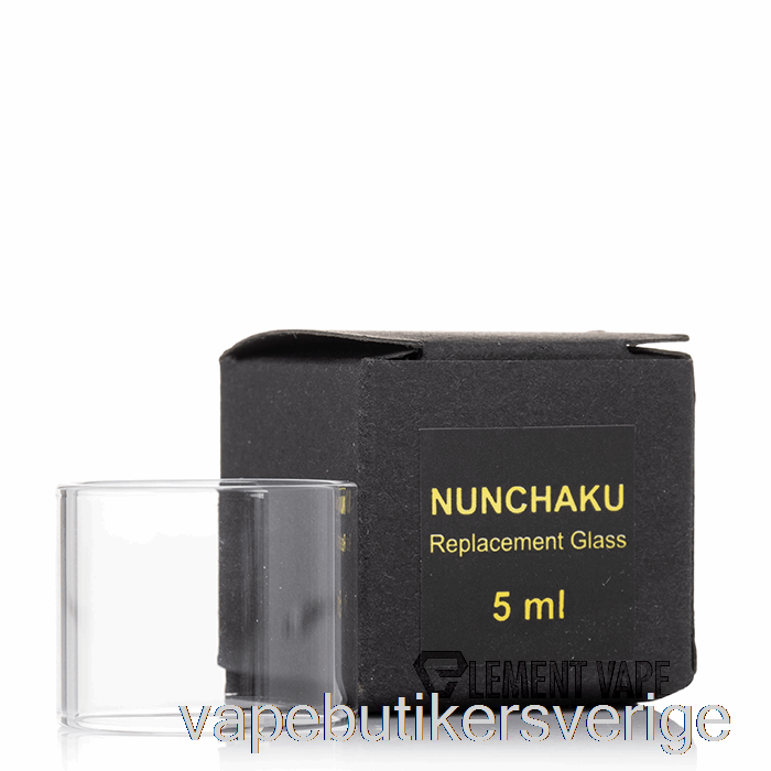 Vape Sverige Uwell Nunchaku Ersättningsglas 5ml Rakt Glas